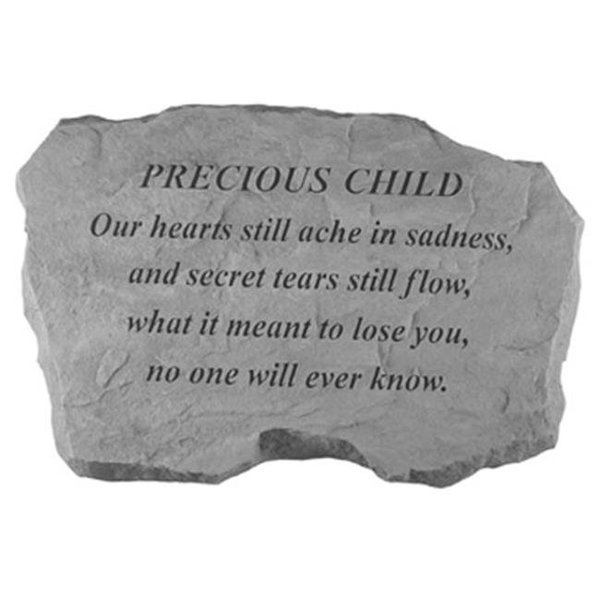 Kay Berry Inc Kay Berry- Inc. 99020 Precious Child-Our Hearts Still Ache In Sadness - Memorial - 16 Inches x 10.5 Inches x 1.5 Inches 99020